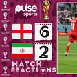 Social media reactions as England destroy Iran in World Cup opener