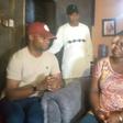 Sitting left: Lagos State PDP governorship candidate, Jandor with the  injured victim, Mrs Seifegha.