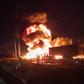 11 vehicles burnt as fuel tanker bursts into flames in Lagos [Twitter:@LagosRescue]