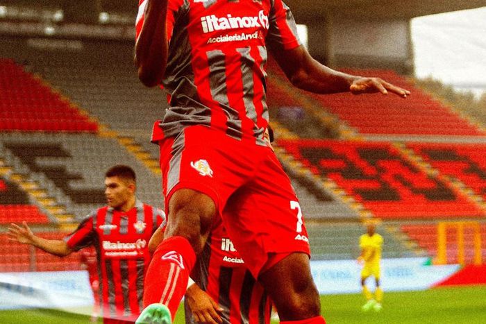 David Okereke opened the floodgates in the six-goal thriller.