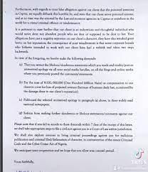 The second page of the lawsuit