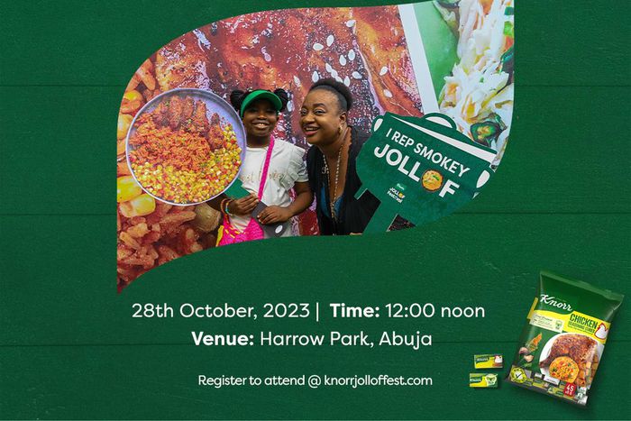 Abuja, Get Your Taste Buds Ready: Knorr Jollof Fest is Here!