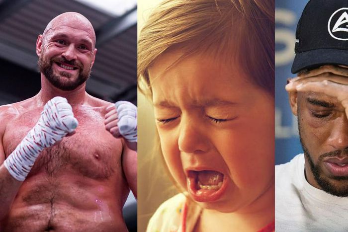 Tyson Fury mocks Anthony Joshua for crying like a little girl ahead of Usyk fight
