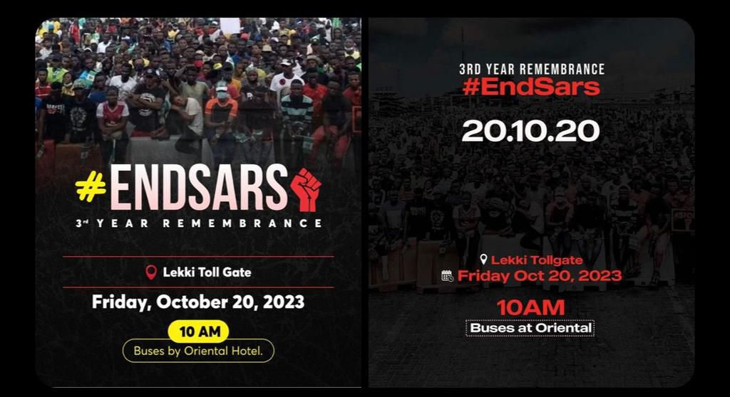 No convergence at Lekki Toll Gate during 3rd #EndSARS memorial - Police