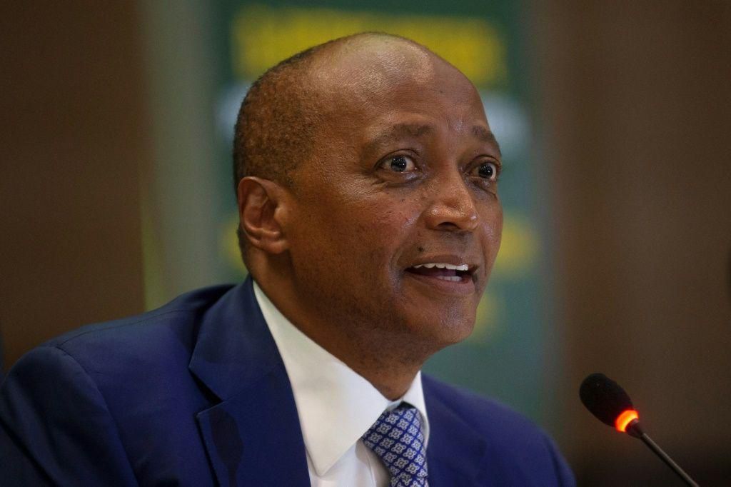 South African Patrice Motsepe became CAF president last March