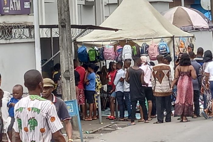 Calabar residents keep vigil at ATMs for new naira notes.