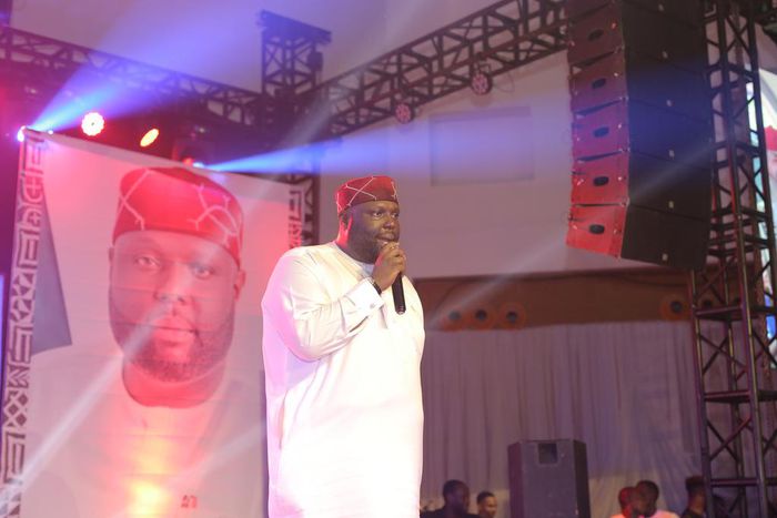 Senator Asuquo Ekpeyong, the celebrant