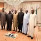Tinubu meets governors of states that share boundaries with Niger Republic. [Presidency]