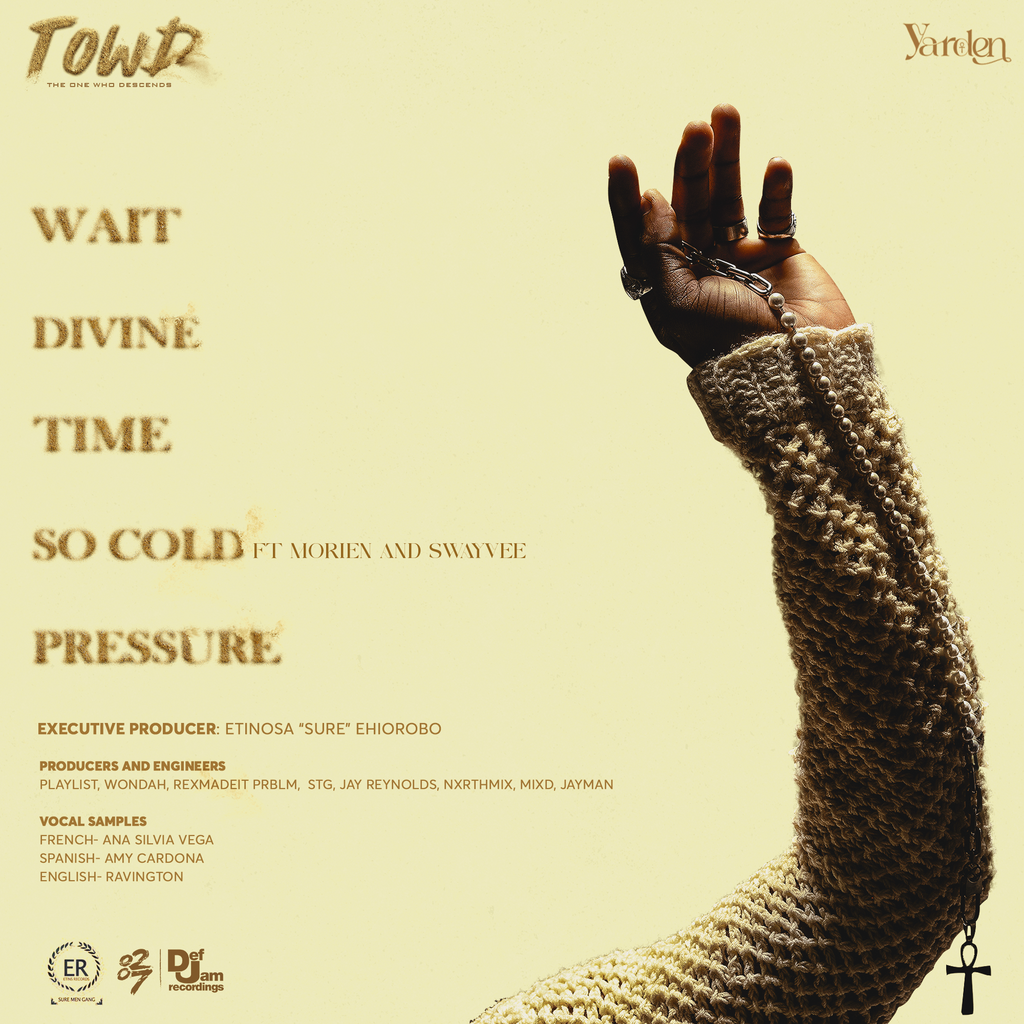 Yarden drops 'The One who Descends' EP alongside the new single 'Time'