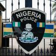 Nigerian Police Station entrance gate (NNN)