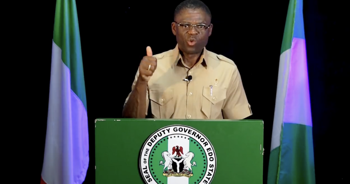 Philip Shaibu storms PDP HQ, demands certificate of return | Pulse Nigeria
