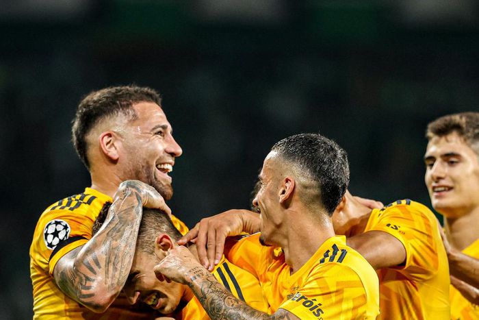 It was a historic night in the UCL for Benfica.