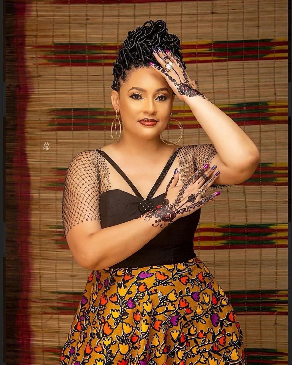 She gained prominence in the 1990s after she contested for the Most Beautiful Girl Nigeria. [Instagram/IamLilianBach]