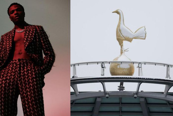 Wizkid to follow Anthony Joshua's footsteps at Tottenham