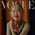 The oldest women on vogue magazine [Instagram/voguephillipines]