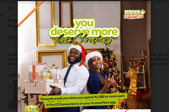XtraWins: Access Bank launches 12 Days of Christmas campaign to delight customers