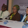 From left: Dr Hamid Bobboyi, Executive Secretary of the Universal Basic Education Commission (UBEC), Mrs. Maryam Uwais, Senior Special Assistant to the President on Social Investment,   Ms Cristian Munduate, Country Representative, UNICEF and  Omowale ...