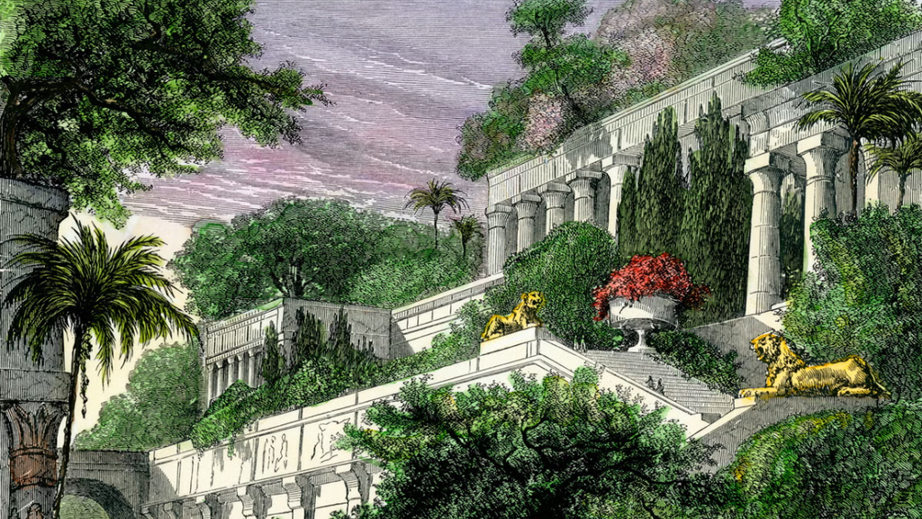 The hanging gardens of Babylon [TheIndependent]