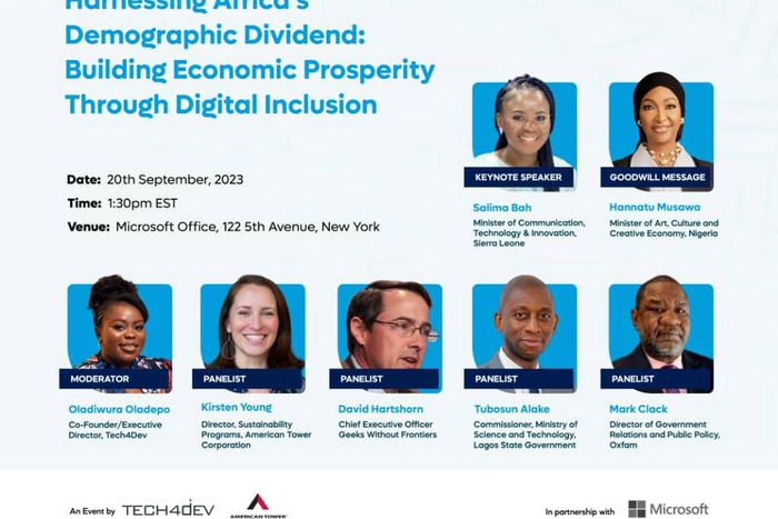 Tech4Dev shines spotlight on digital inequality in Africa at 78th UNGA