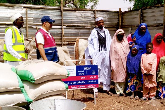 Qatar charity donates 40 cows to 8 needy families in Sokoto