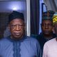The National Chairman of the APC, Abdullahi Adamu (left) and the President-elect, Bola Ahmed Tinubu. [Punch]