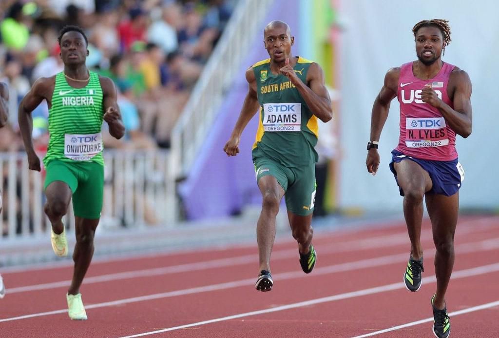 Onwuzuruike made the 200m semifinals at the World Championships in Oregon