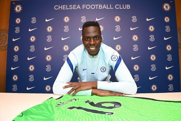 Edouard Mendy was signed by Chelsea from Stade Rennes in September 2020