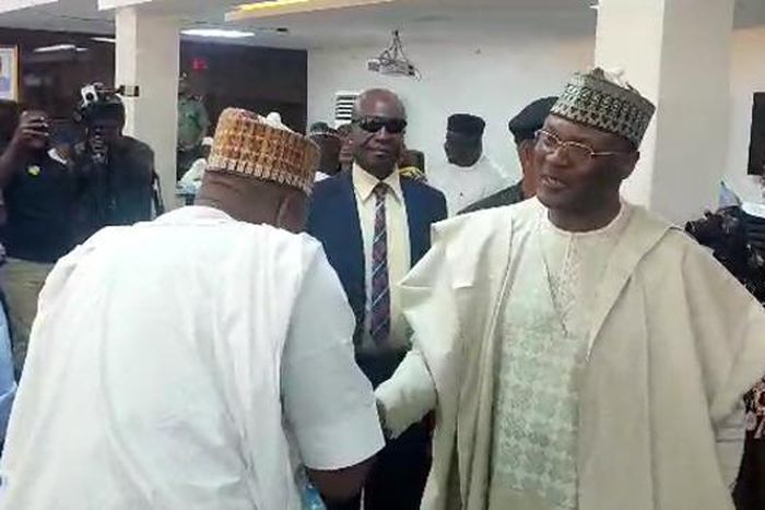 The INEC chair Mahmood Yakubu is expected to brief them about preparations for the off-cycle elections [Channels TV]