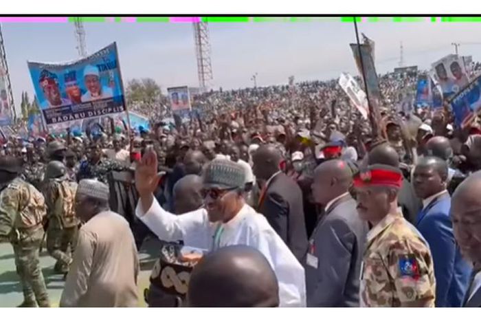 Buhari leads APC presidential campaign rally in Bauchi