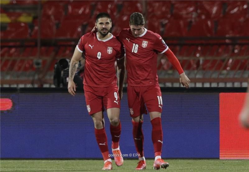 Mitrovic and Vlahovic for Serbia