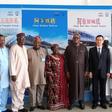 Group picture of dignitaries during the inauguration of the rehabilitation of Abuja Rail Mass Transit (ARMT) System in Abuja on Friday. [NAN]