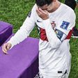 Ronaldo was left in tears after Portugal's World Cup exit.