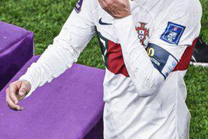 Ronaldo was left in tears after Portugal's World Cup exit.