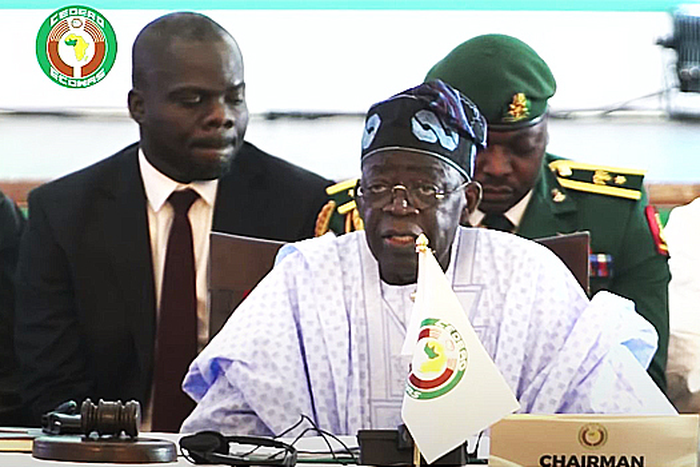 President Bola Tinubu at Second ECOWAS Summit on Niger Coup