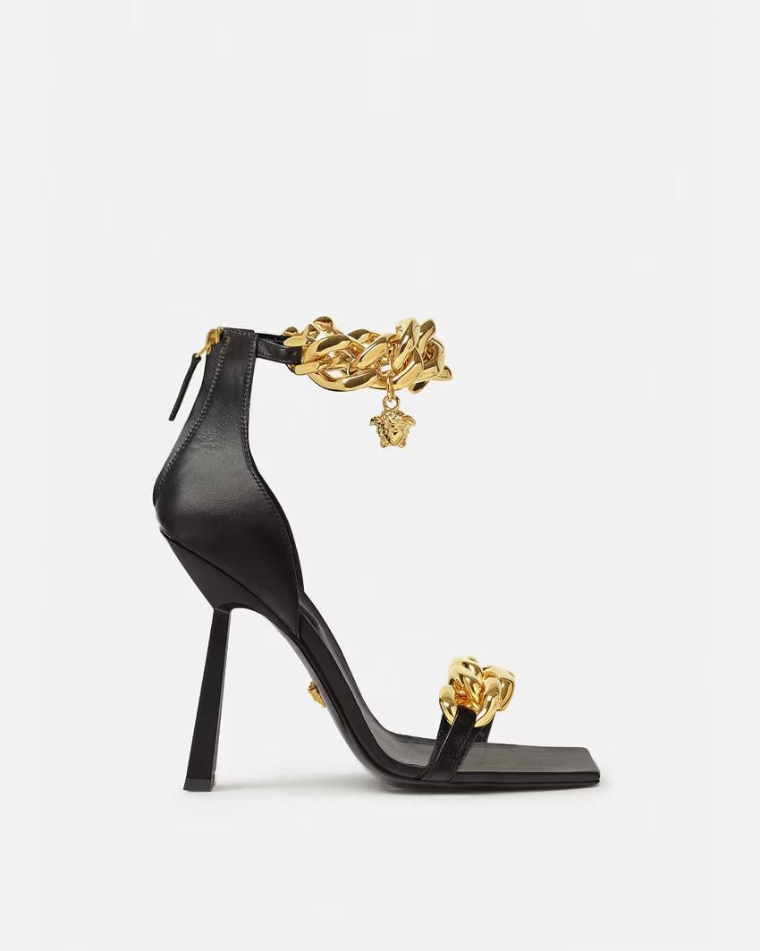Medusa chain high heel [Versace]