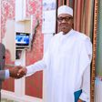 Samuel Ortom (left) and President Muhammadu Buhari (right) [DailyPost]
