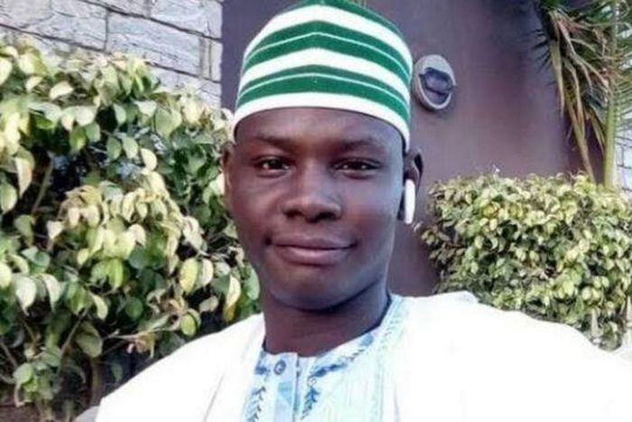 Yahaya Sharif-Aminu was convicted of blasphemy following a song he circulated via WhatsApp in March 2020. (BBC)