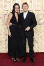 Giada Colagrande and Willem Dafoe attend the 81st Annual Golden Globe Awards at The Beverly Hilton on January 07, 2024 in Beverly Hills, California. (Photo by Kevin Mazur/Getty Images)