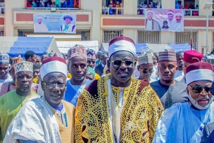 Emir of Biu turbans Buratai as Betara of Biu [NAN]