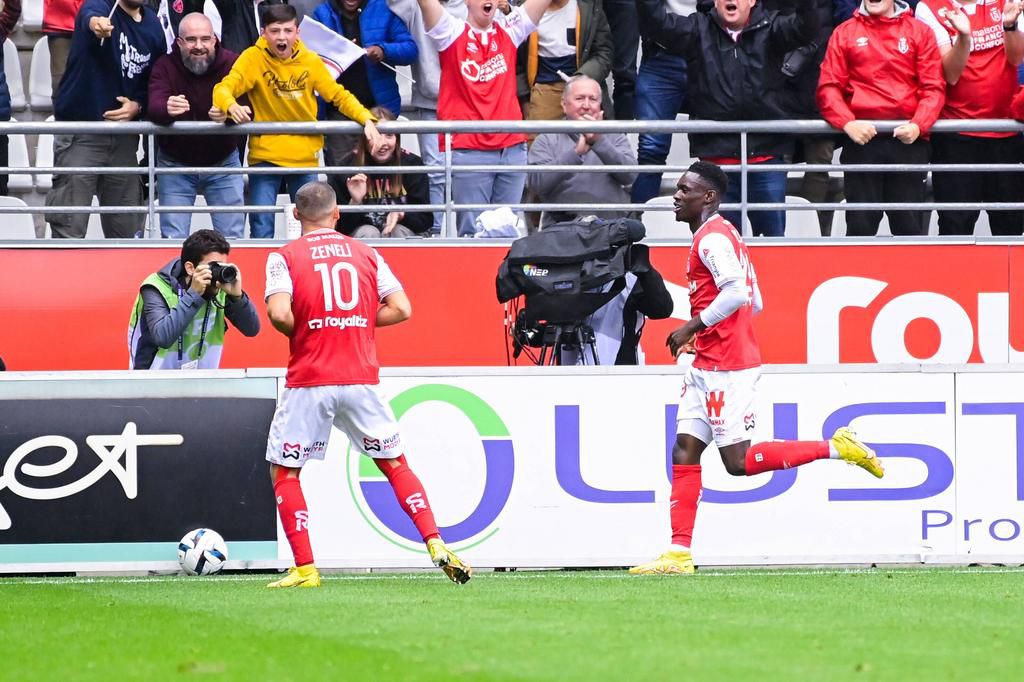 Balogun has scored 8 goals in the Ligue 1 this season.