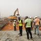 Ongoing Rehabilitation/Reconstruction of the Lagos-Ibadan Expressway project on Thursday, January 5..