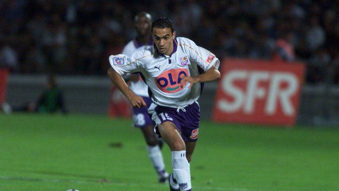 Walid Regragui playing for Toulouse
