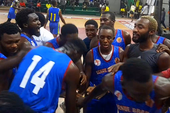 The victorious Benue Braves.