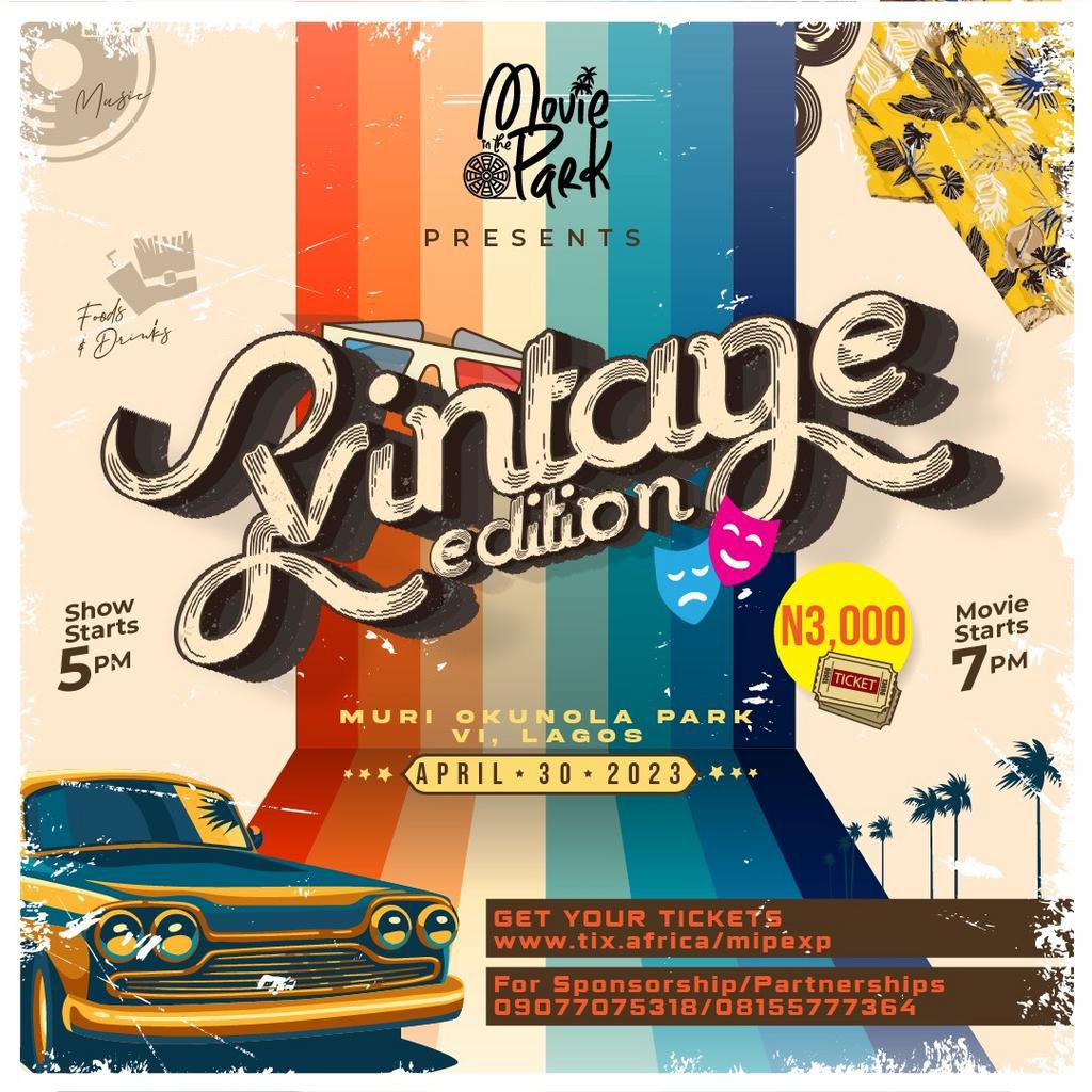 Movie in the Park Experience, vintage edition