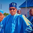 President Buhari departing Daura, Katsina State for Jigawa State, to commission infrastructure projects [Presidency Twitter]