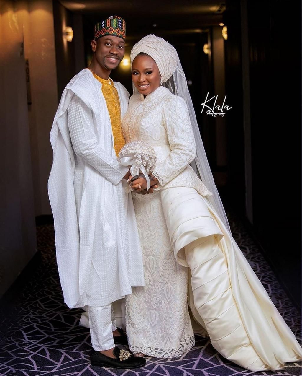 His wife Adebimpe originally from a christian home, but she converted to Islam upon marriage
