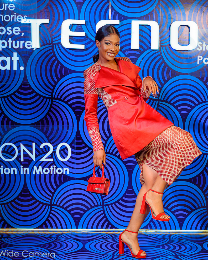 A symphony of brilliance as TECNO's technological exploits wow stars at AMVCA