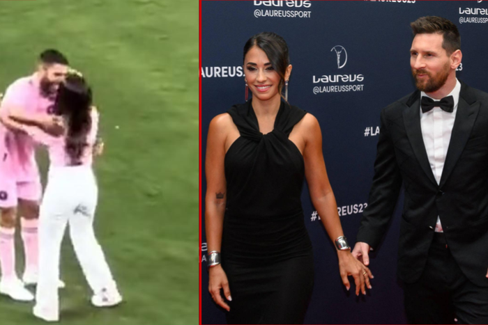 Antonella Roccuzzo: Lionel Messi's wife mistakenly hugs wrong man thinking its her husband