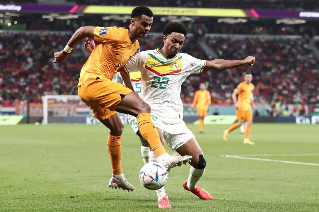 Senegal were aggressive, and got in the Netherlands' faces inside the opening hour