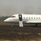 The jet with registration number, N580KR, missed the runway and veered into the nearby bush. [Channels TV]